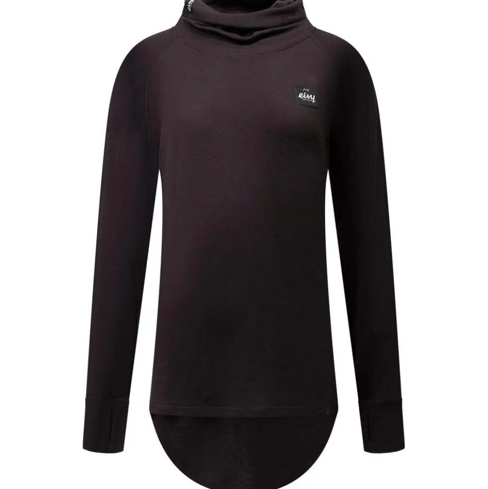 Intimo Tecnico Eivy Icecold Merino Wool Gaiter Rib Top Black