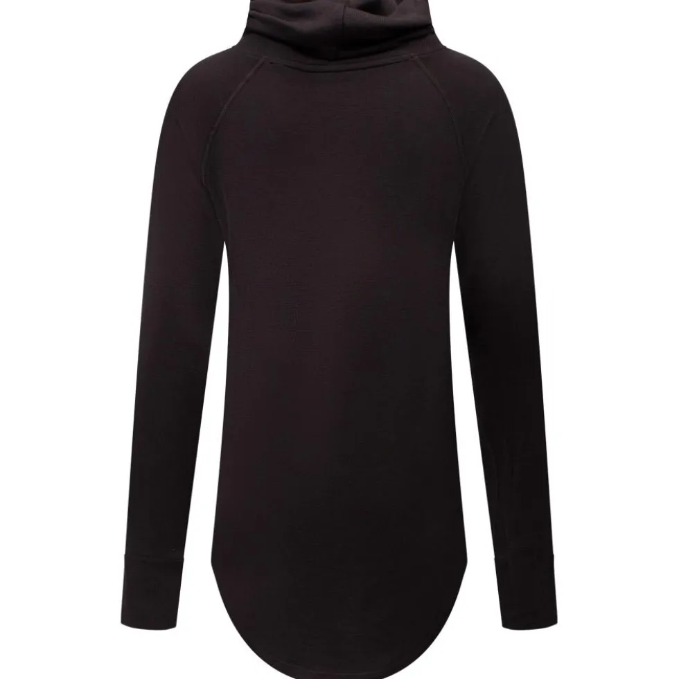 Intimo Tecnico Eivy Icecold Merino Wool Gaiter Rib Top Black