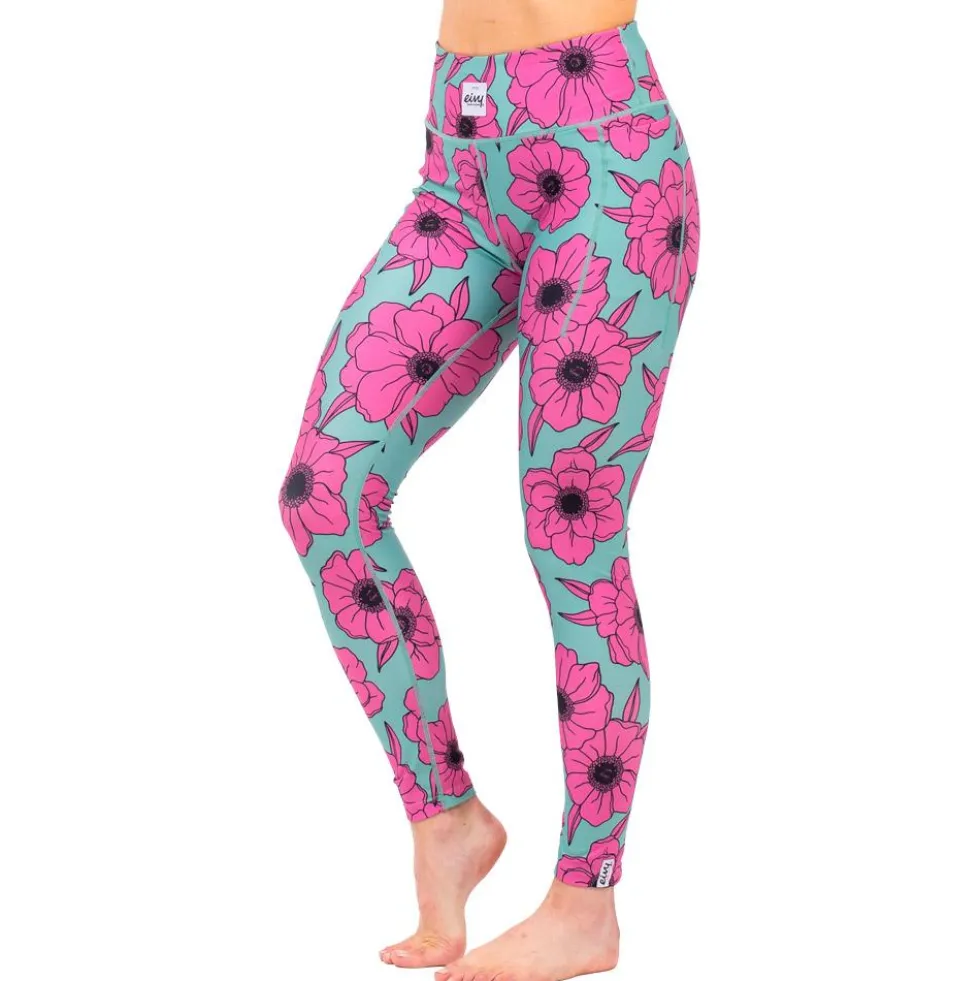 Intimo Tecnico Eivy Pocket Tights Turquoise Flower