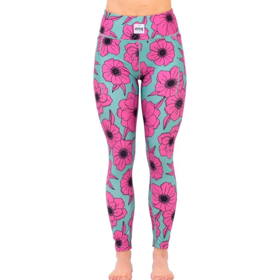 Intimo Tecnico Eivy Pocket Tights Turquoise Flower