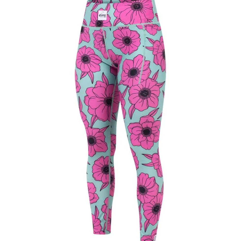 Intimo Tecnico Eivy Pocket Tights Turquoise Flower
