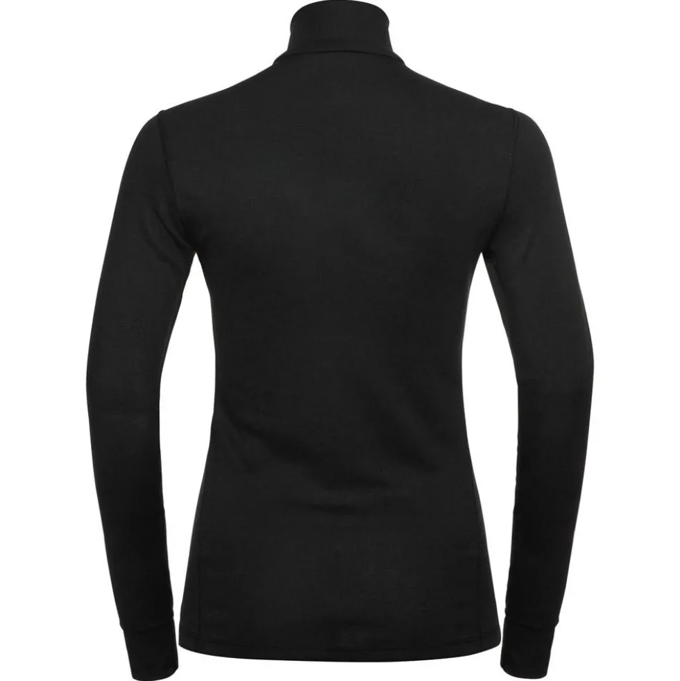 Intimo Tecnico Odlo Active Warm Eco Top Ls Halfzip Wmn Black Black