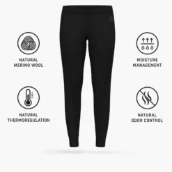 Intimo Tecnico Odlo Bl Bottom Long Merino 200 Black