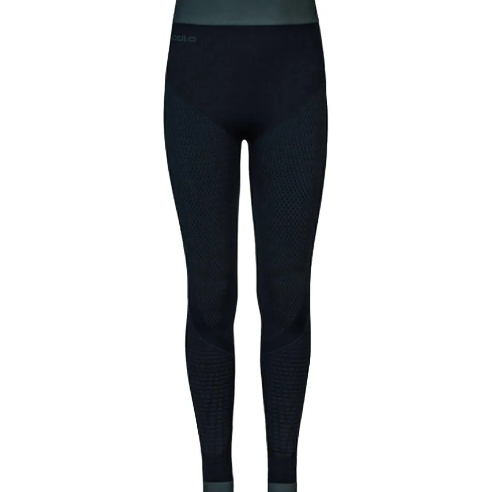 Intimo Tecnico Odlo Performance Warm Kids BL Bottom Long Black Odlo Graphite Grey