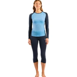 Intimo Tecnico Odlo Revelstoke Pw 150 Bottom W Provincial Blue Dark Sapphir