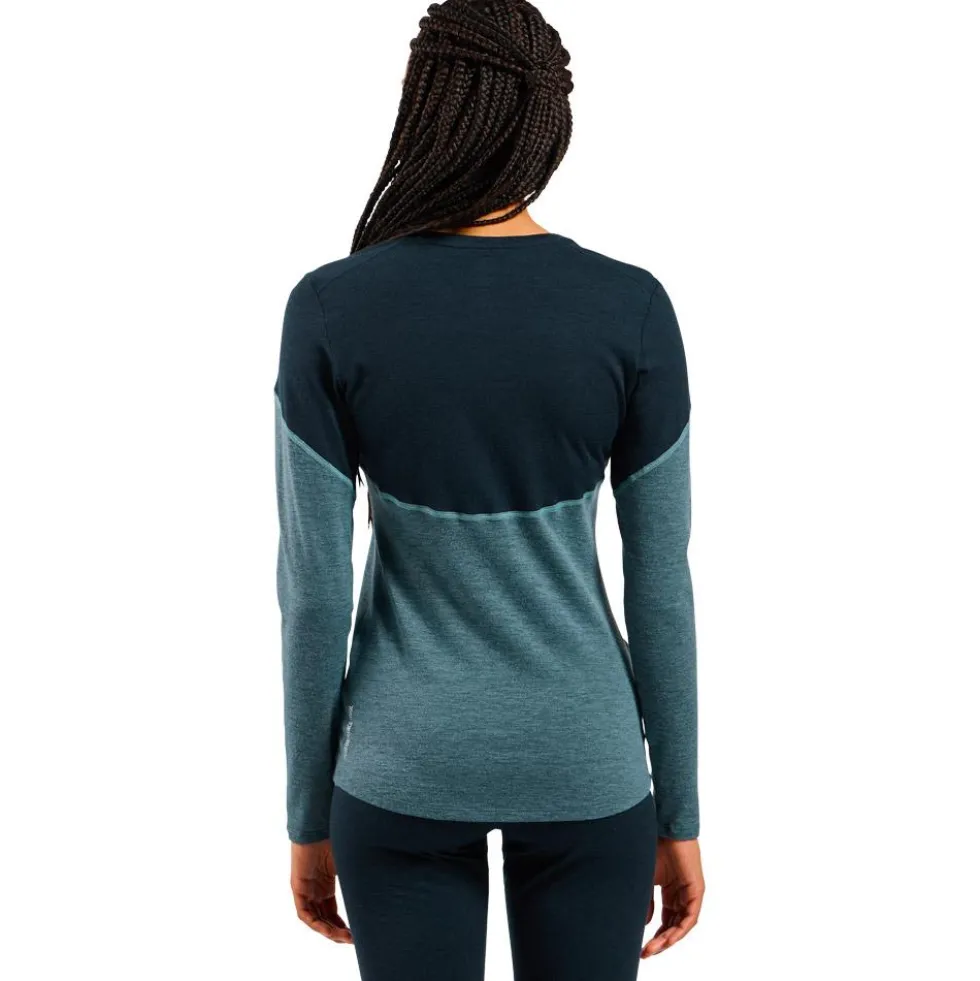 Intimo Tecnico Odlo Revelstoke Pw 150 Top W Provincial Blue Dark Sapphir