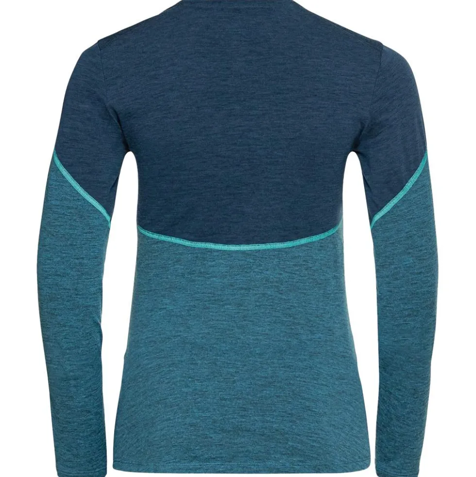 Intimo Tecnico Odlo Revelstoke Pw 150 Top W Provincial Blue Dark Sapphir