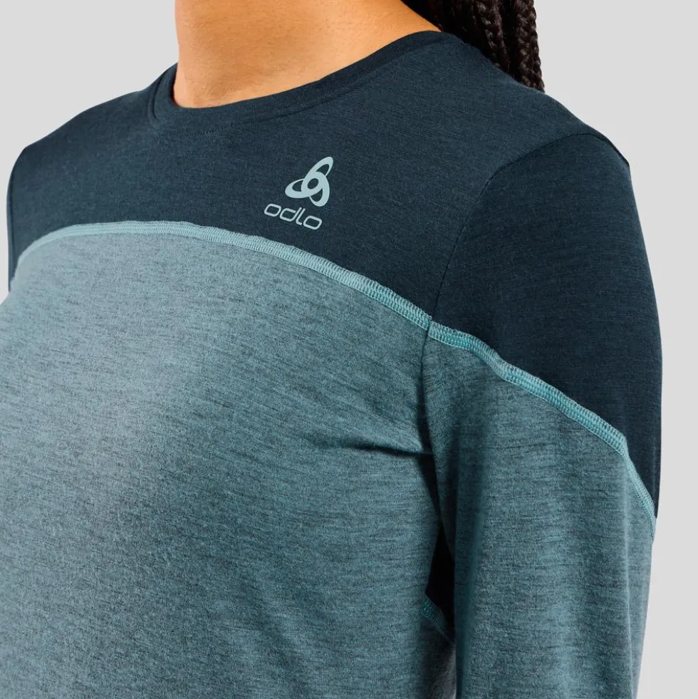 Intimo Tecnico Odlo Revelstoke Pw 150 Top W Provincial Blue Dark Sapphir