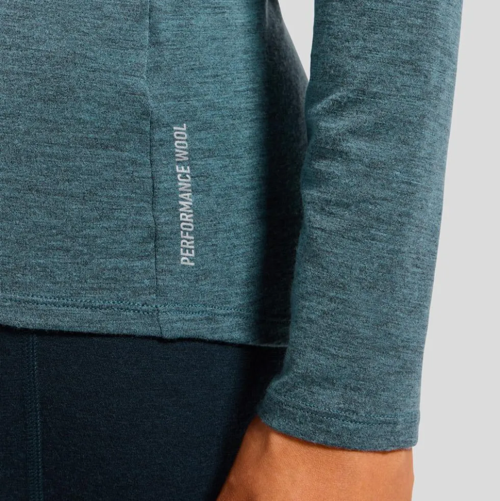 Intimo Tecnico Odlo Revelstoke Pw 150 Top W Provincial Blue Dark Sapphir