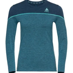 Intimo Tecnico Odlo Revelstoke Pw 150 Top W Provincial Blue Dark Sapphir