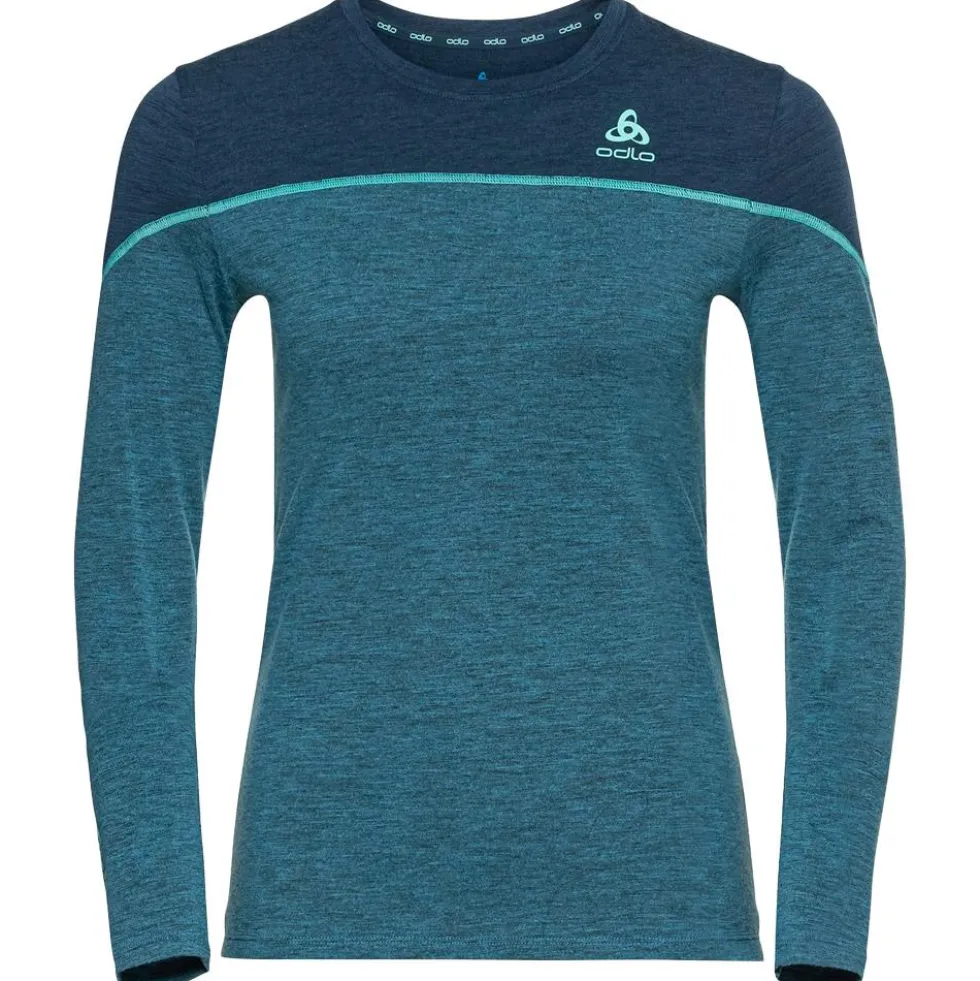 Intimo Tecnico Odlo Revelstoke Pw 150 Top W Provincial Blue Dark Sapphir