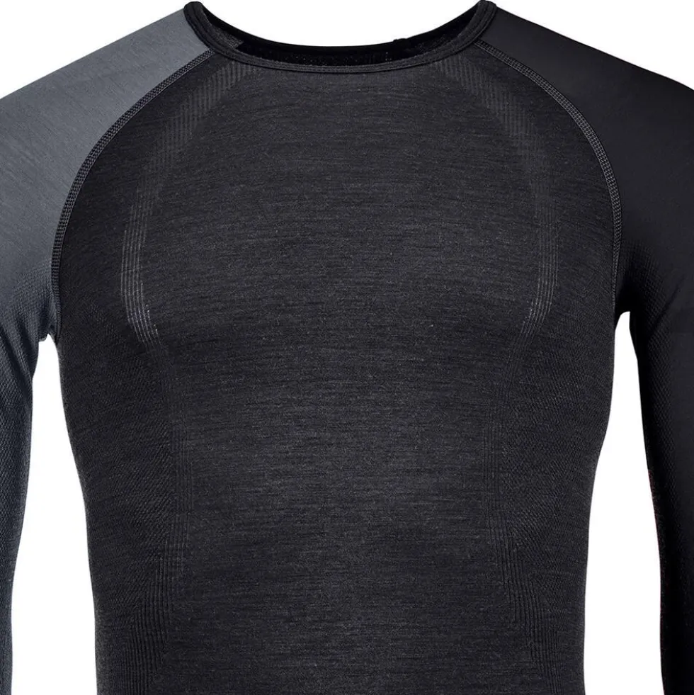 Intimo Tecnico Ortovox 120 Comp Light Long Sleeve M Black Raven