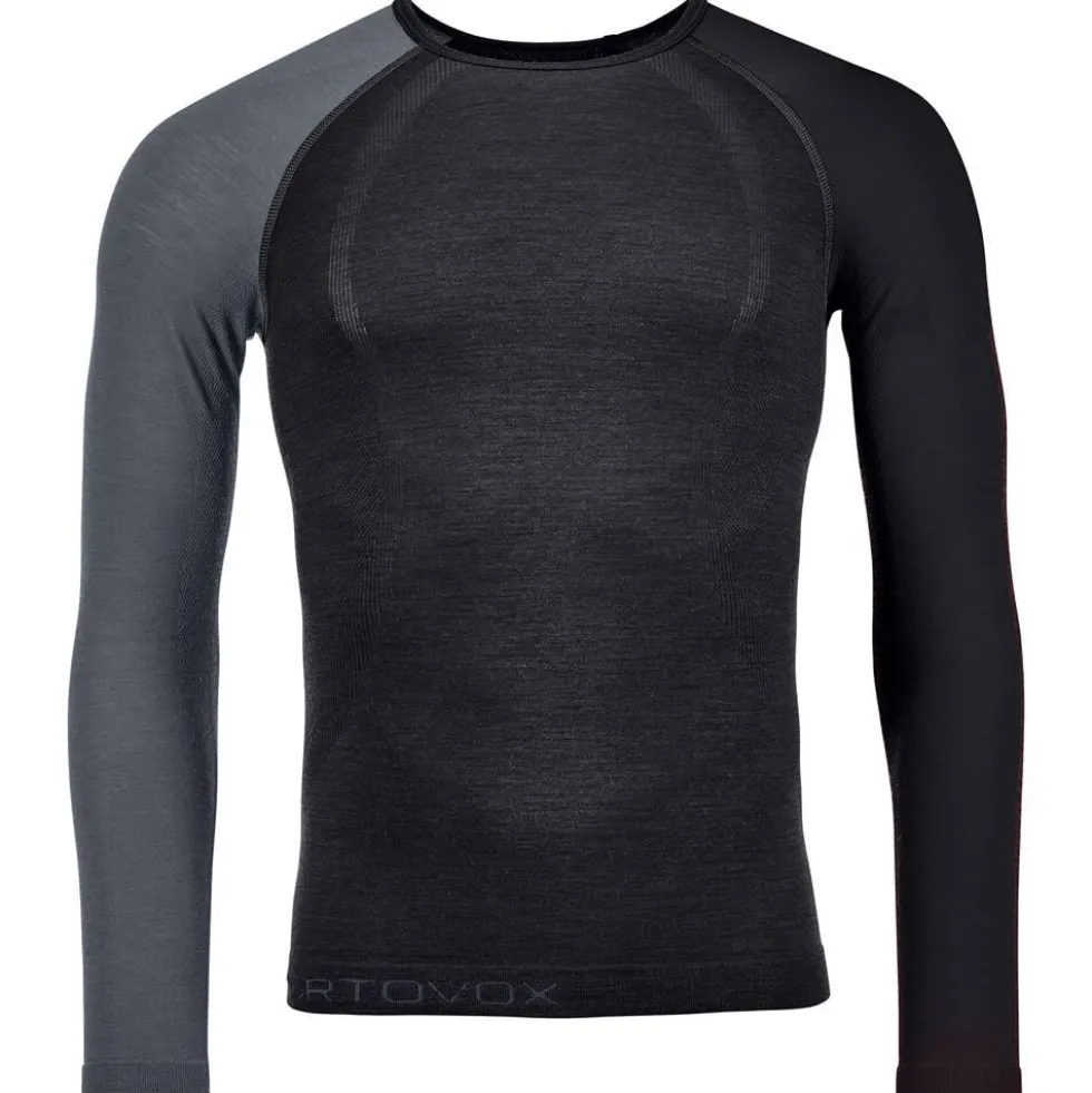Intimo Tecnico Ortovox 120 Comp Light Long Sleeve M Black Raven