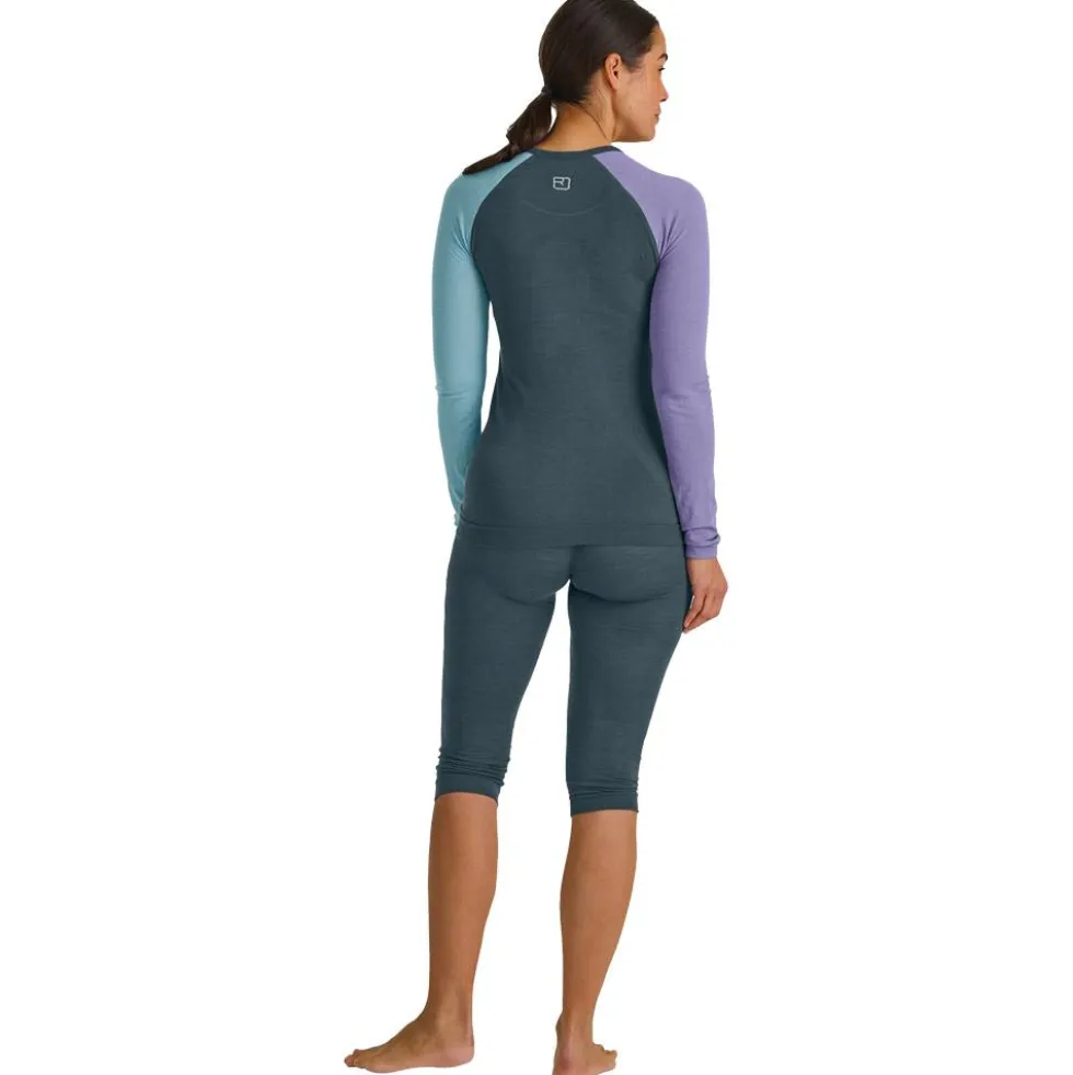 Intimo Tecnico Ortovox 120 Comp Light Long Sleeve W Dark Arctic Grey