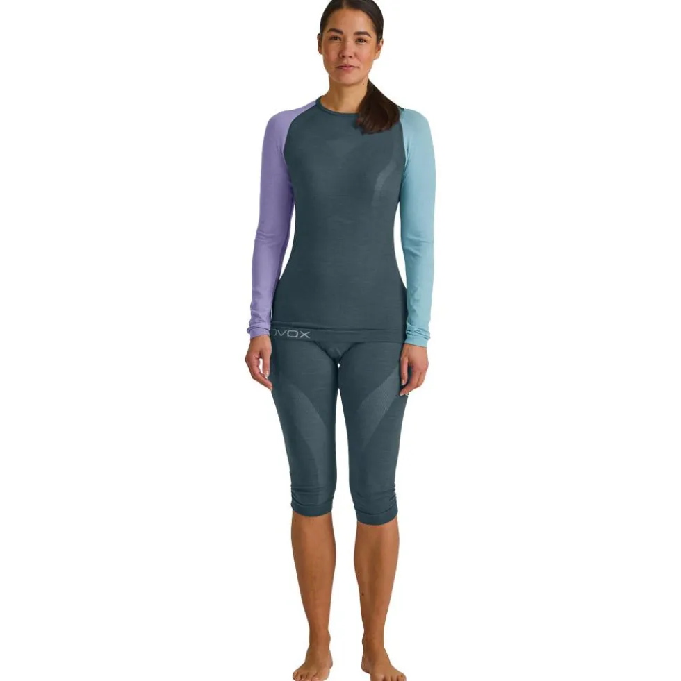 Intimo Tecnico Ortovox 120 Comp Light Long Sleeve W Dark Arctic Grey