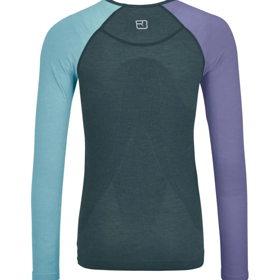 Intimo Tecnico Ortovox 120 Comp Light Long Sleeve W Dark Arctic Grey