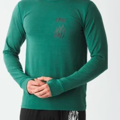Intimo Tecnico Picture Lhotse Top Smoke Pine
