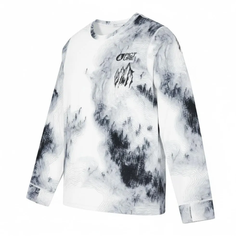 Intimo Tecnico Picture Lhotse Printed Top Snowy Pine Print