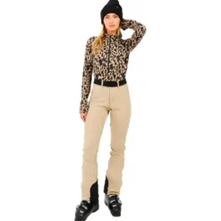 Intimo Tecnico Protest PrtCosmic 1/4 Body Zip Top Bamboo Beige