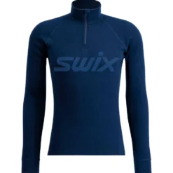 Intimo Tecnico Swix Racex Merino Half Zip Dark Navy