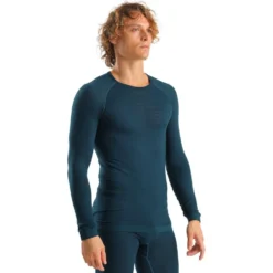 Intimo Tecnico Uyn Uyn Man Energyon Biotech Uw Shirt Long Blue Poseidon