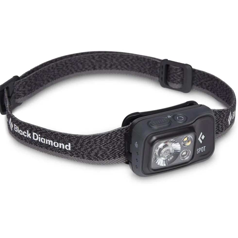 Lampade frontali Black Diamond Spot 400 Graphite