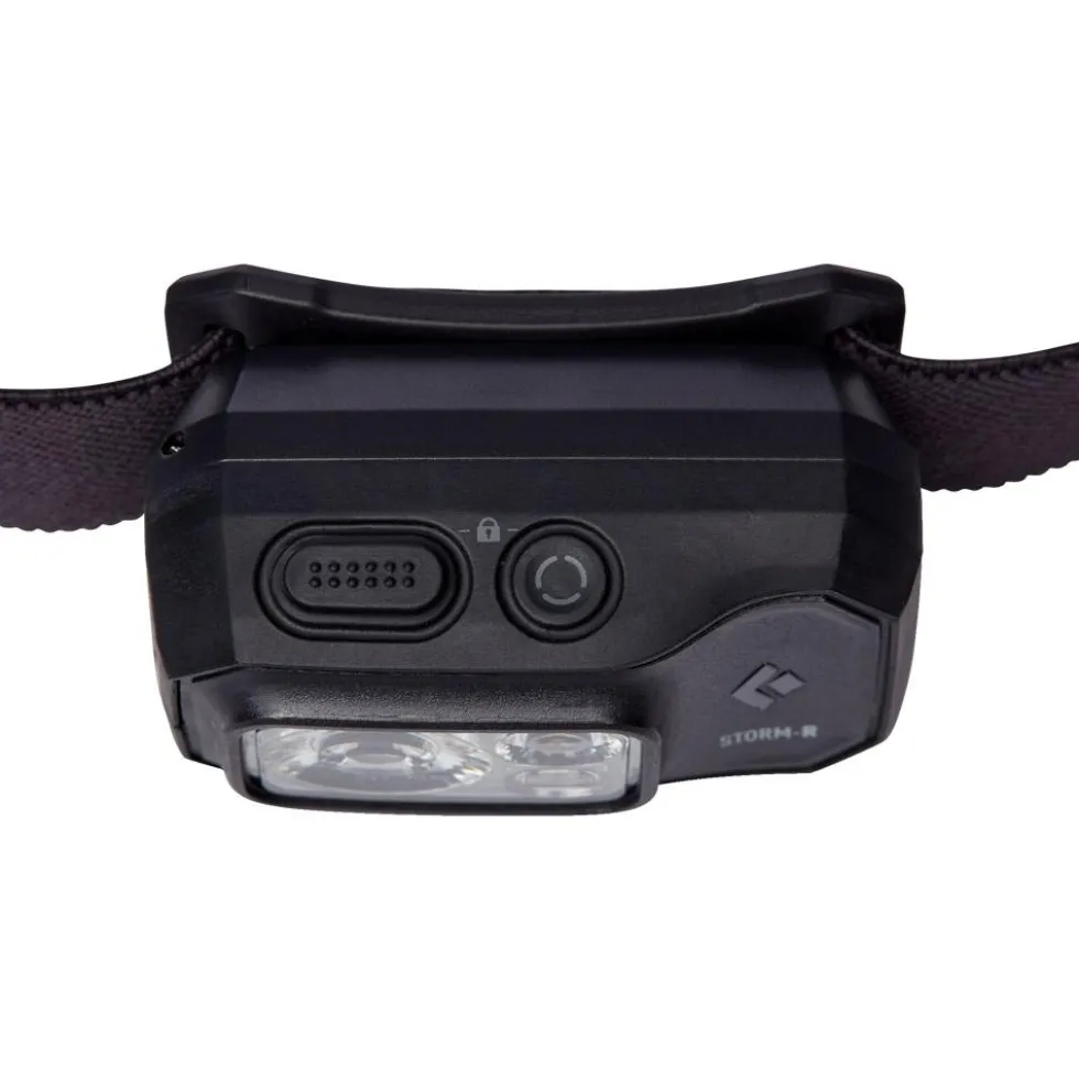 Lampade frontali Black Diamond Storm 500-R Black