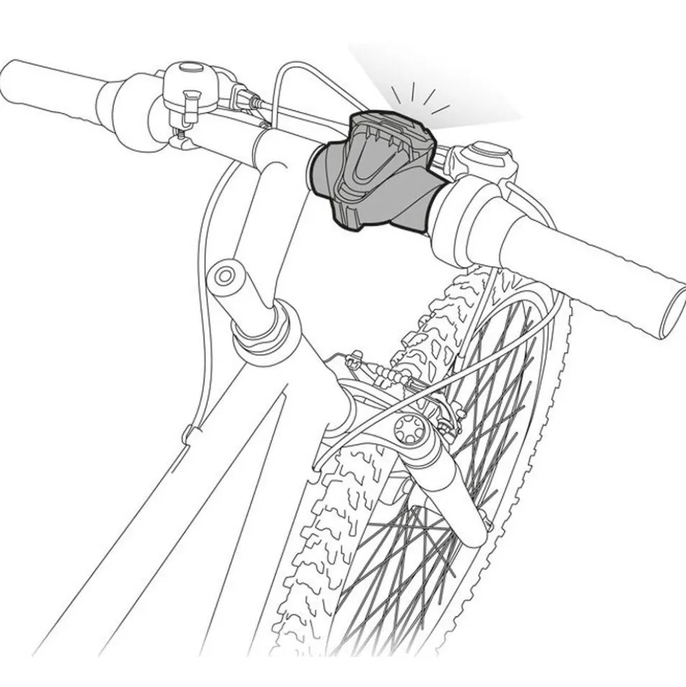 Lampade frontali Petzl Bike Adapt 2 Black