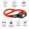 Lampade frontali Petzl Swift RL Orange