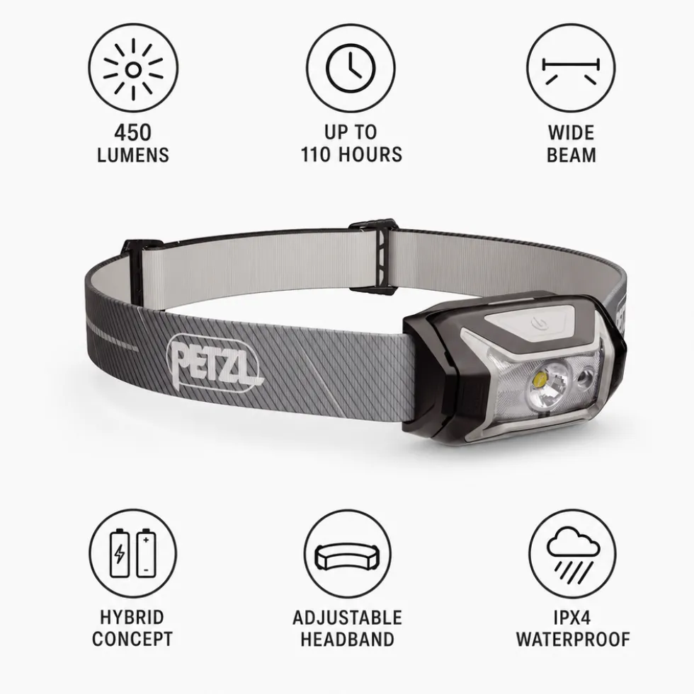 Lampade frontali Petzl Tikka Core Black