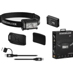 Lampade frontali Zweibruder Zb3H Headlamp 600Lm