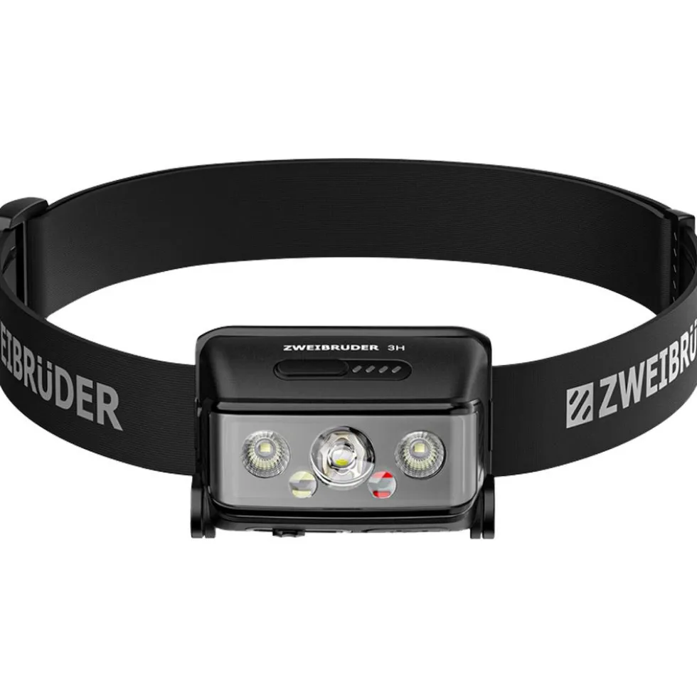 Lampade frontali Zweibruder Zb3H Headlamp 600Lm