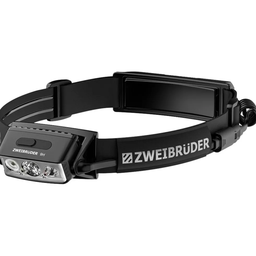 Lampade frontali Zweibruder Zb9H Headlamp 2000Lm