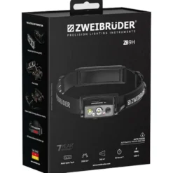 Lampade frontali Zweibruder Zb9H Headlamp 2000Lm