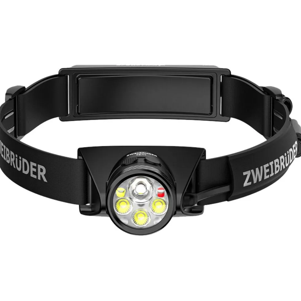 Lampade frontali Zweibruder ZbTH Headlamp 1200Lm