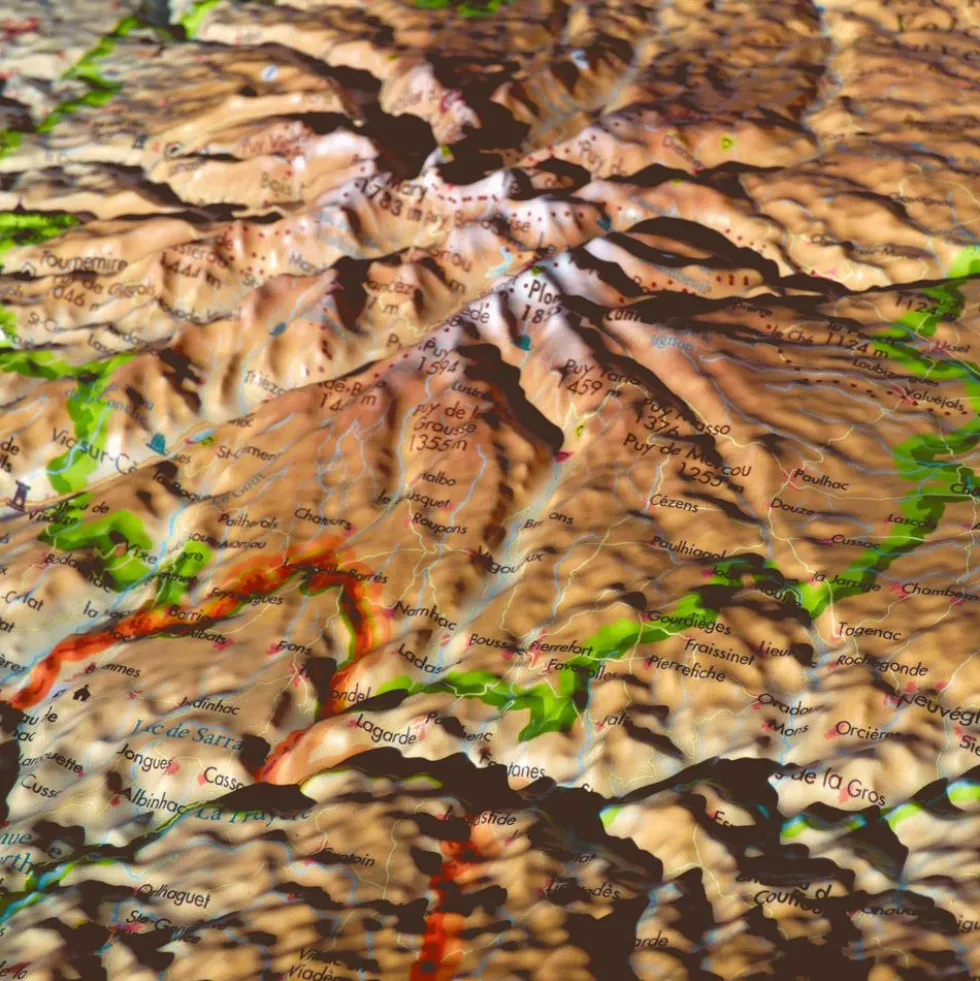 Le Cantal + Cornice