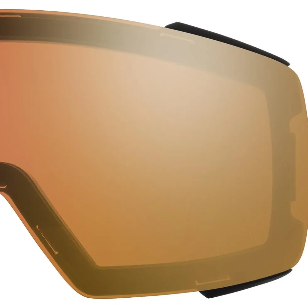 Lenti maschera da sci Smith I/O Mag Chromapop Pro Photochromic Gold Mirror