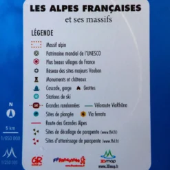 Les Alpes Françaises Et Ses Massifs Alpins + Cornice