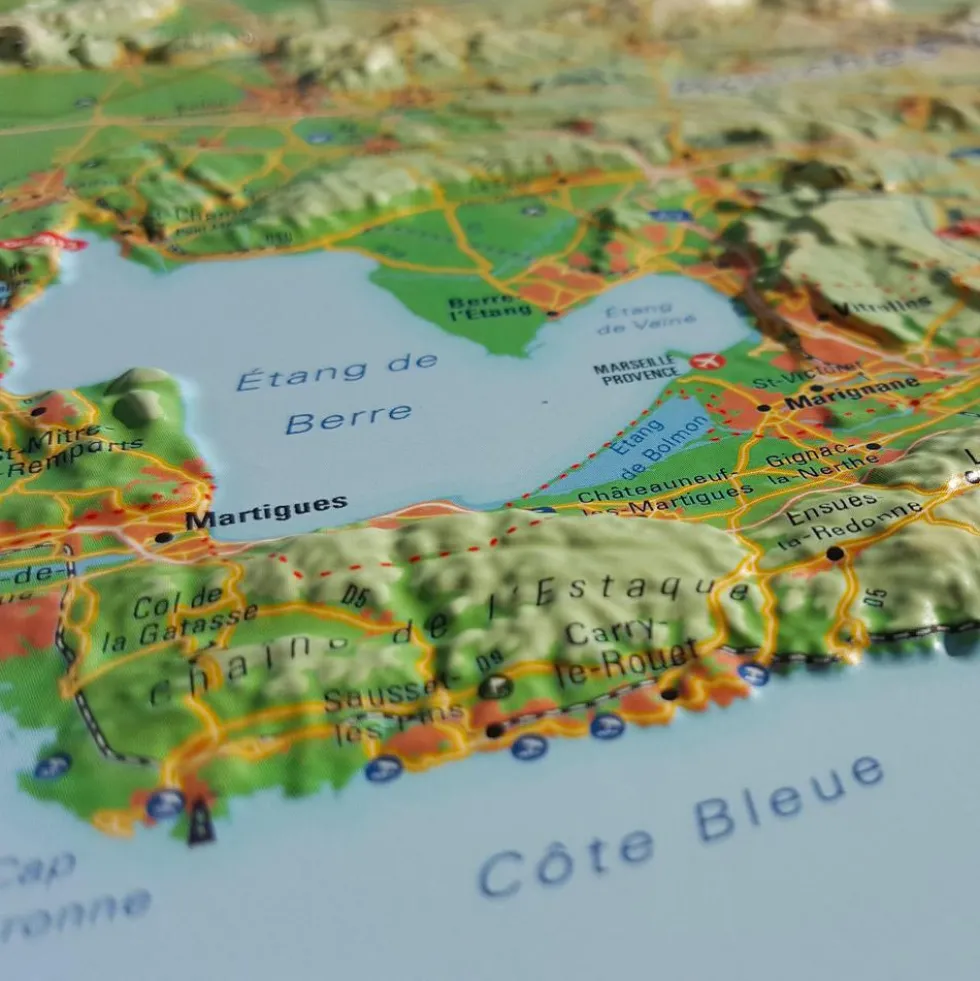 Les Massifs De Provence + Cornice