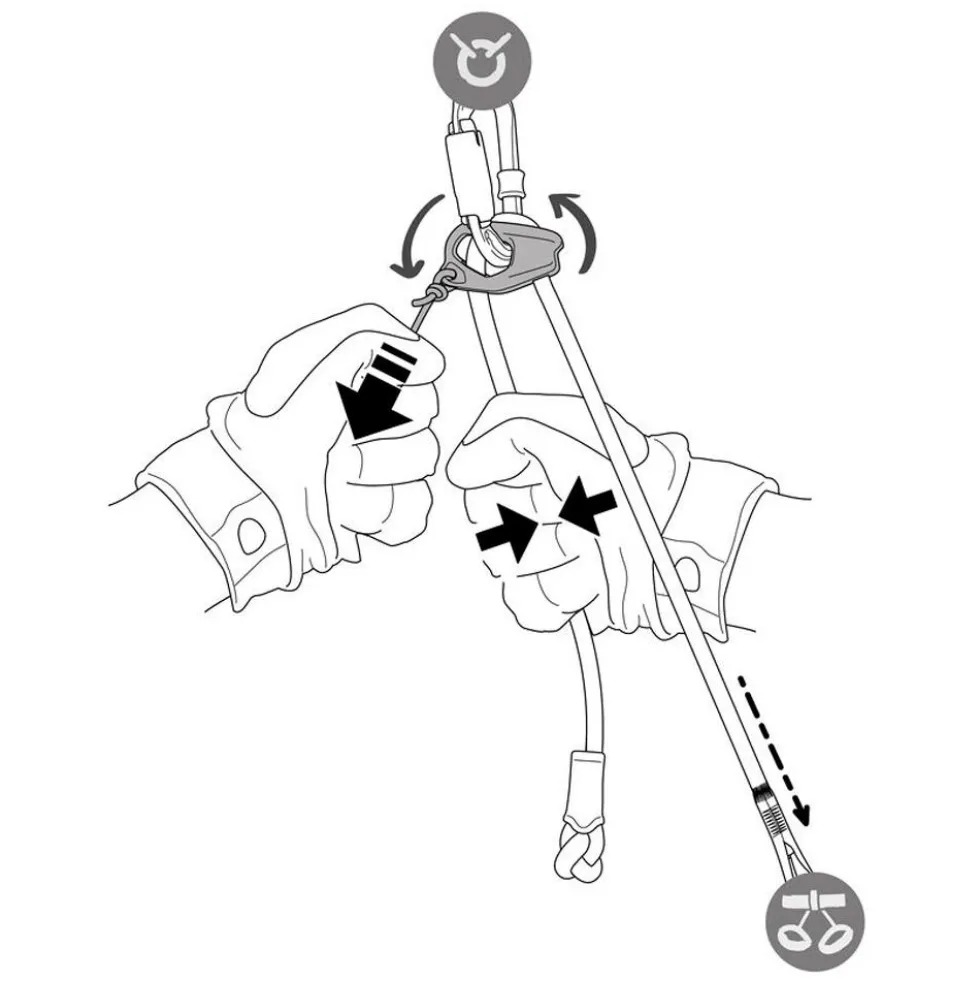 Longe arrampicata Petzl Dual Connect Adjust