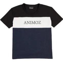 Maglietta Animoz Inyo Bleu Blanc Noir