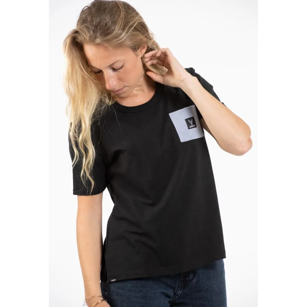 Maglietta Animoz Kolia Noir Bleu