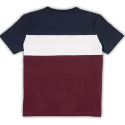 Maglietta Animoz Uzio Bleu Blanc Bordeaux