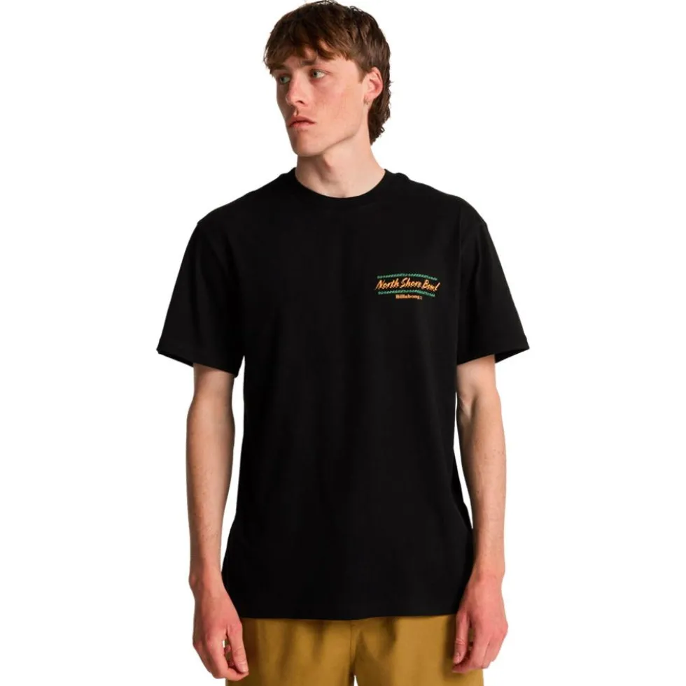Maglietta Billabong Food Court Short Sleeve Black