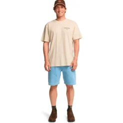 Maglietta Billabong Refractions Premium Short Sleeve Oyster Gray