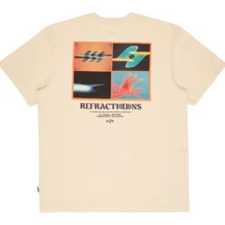 Maglietta Billabong Refractions Premium Short Sleeve Oyster Gray