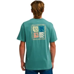Maglietta Billabong Surge Short Sleeve Sea Green