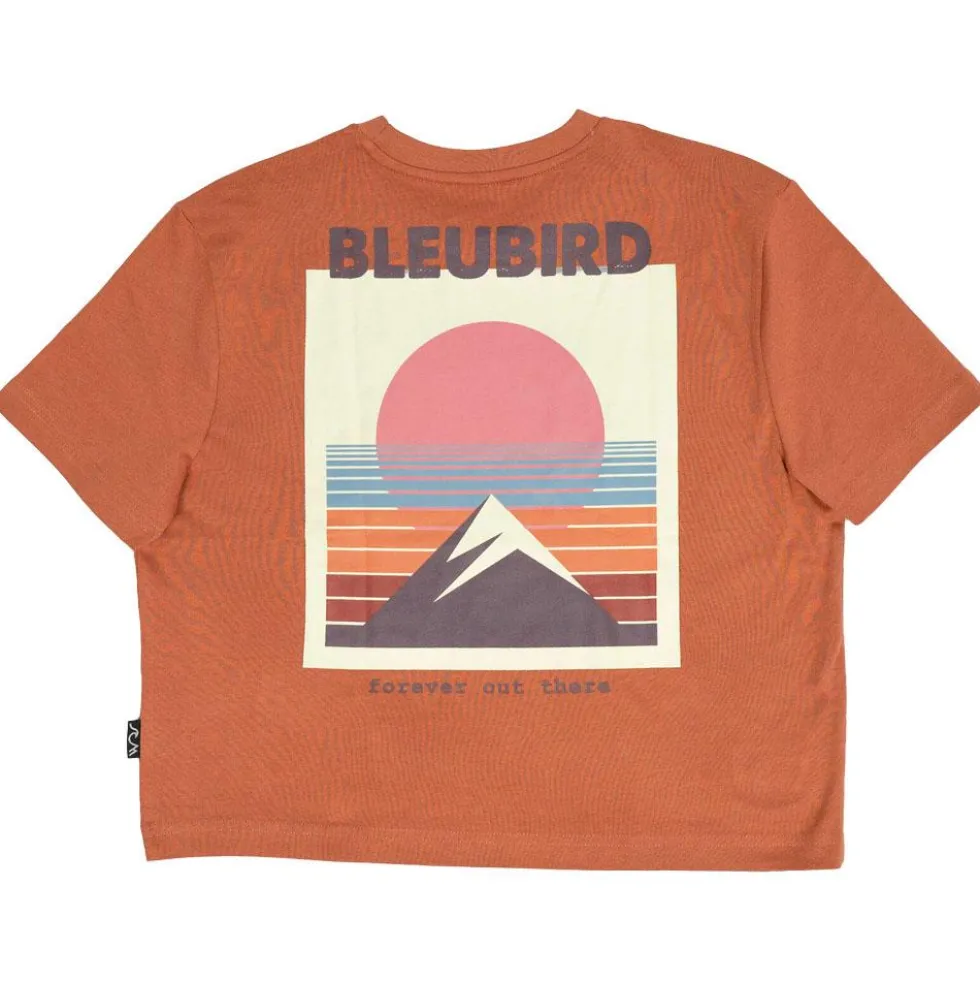 Maglietta Bleubird Everline Cropped Clay