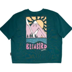 Maglietta Bleubird Solace Cropped Teal