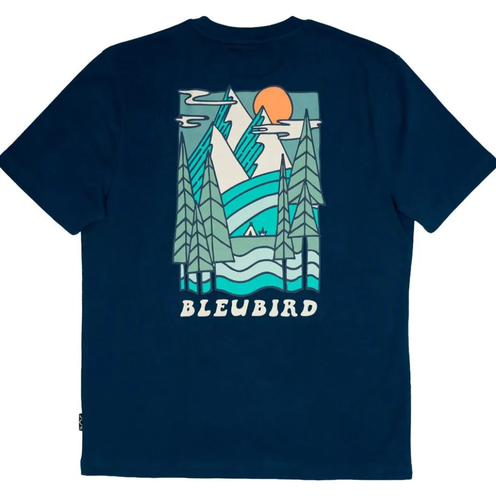 Maglietta Bleubird Trailhead Navy
